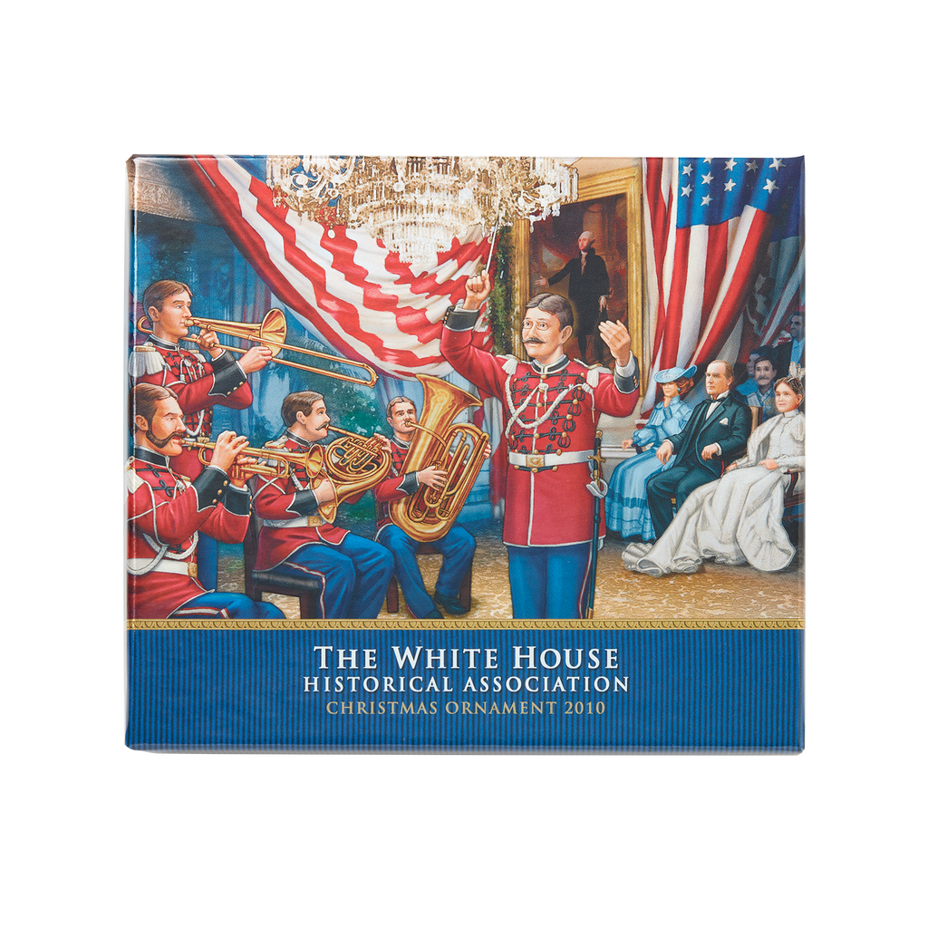2010 White House Christmas Ornament, The U.S. Marine Band