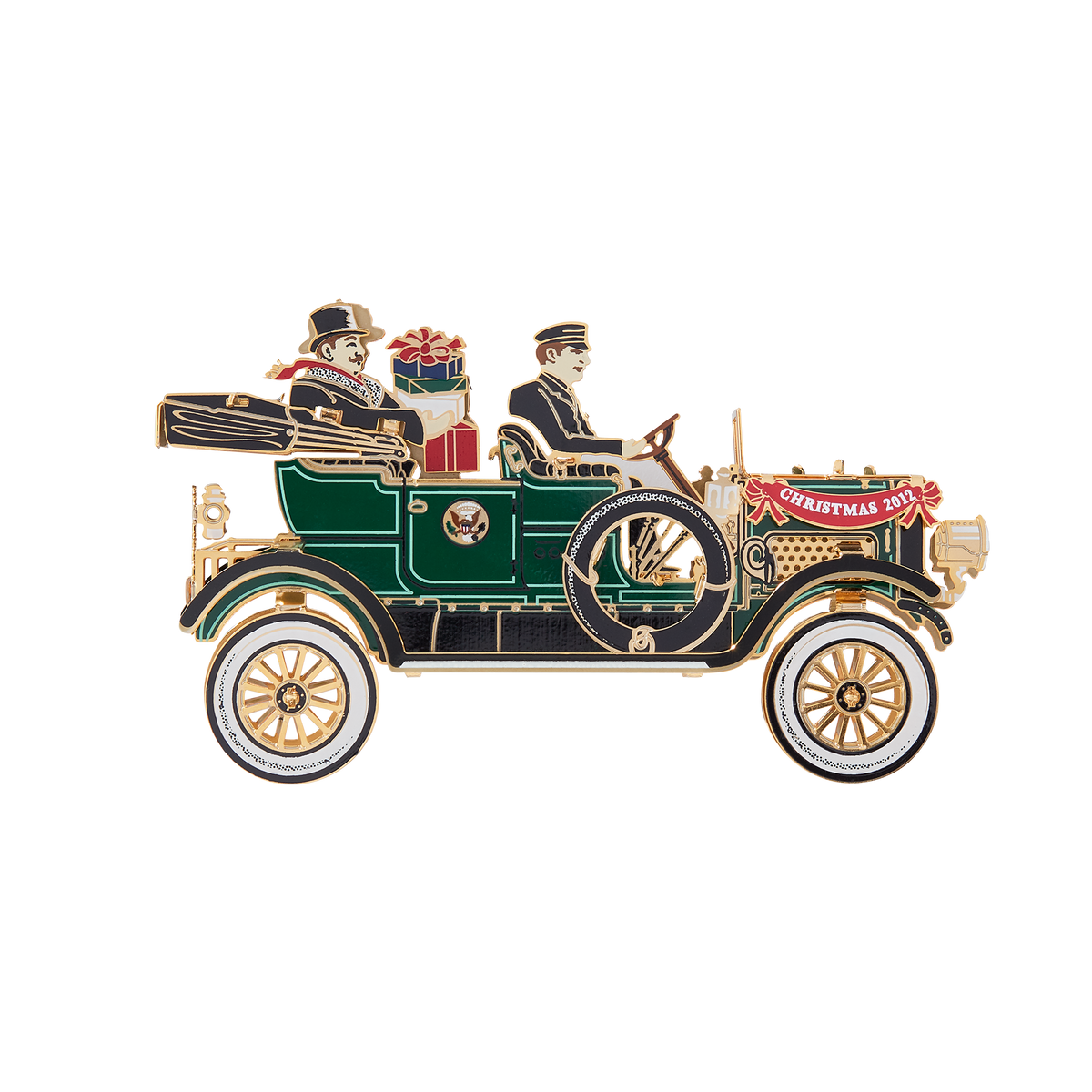 2012 White House Christmas Ornament, The First Presidential Automobile