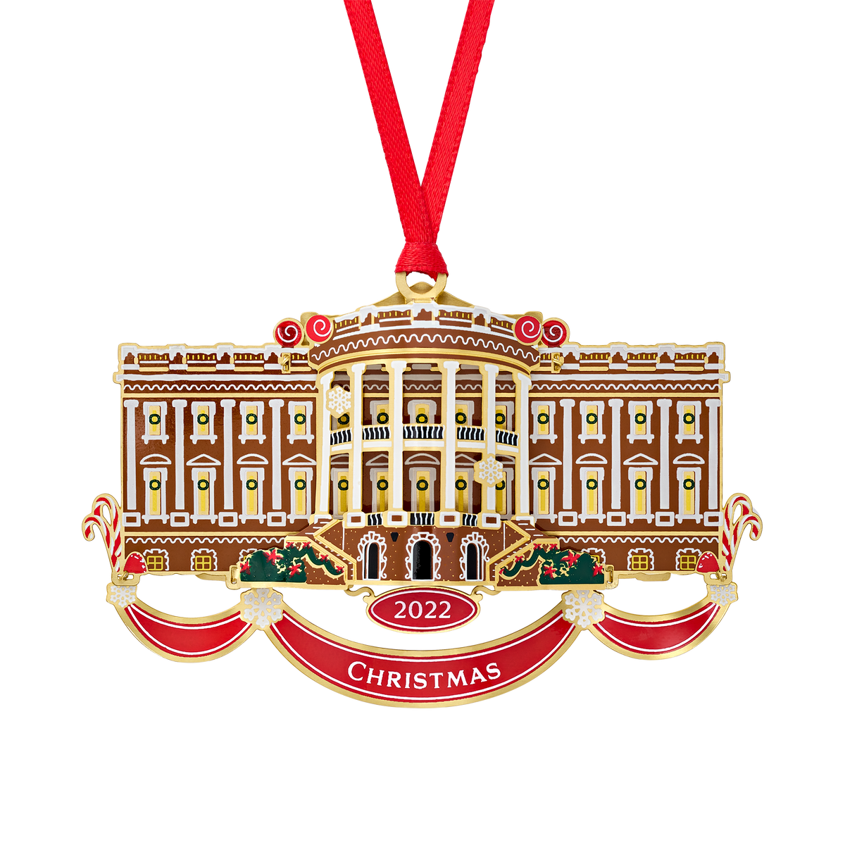 Official 2022 White House Christmas Ornament