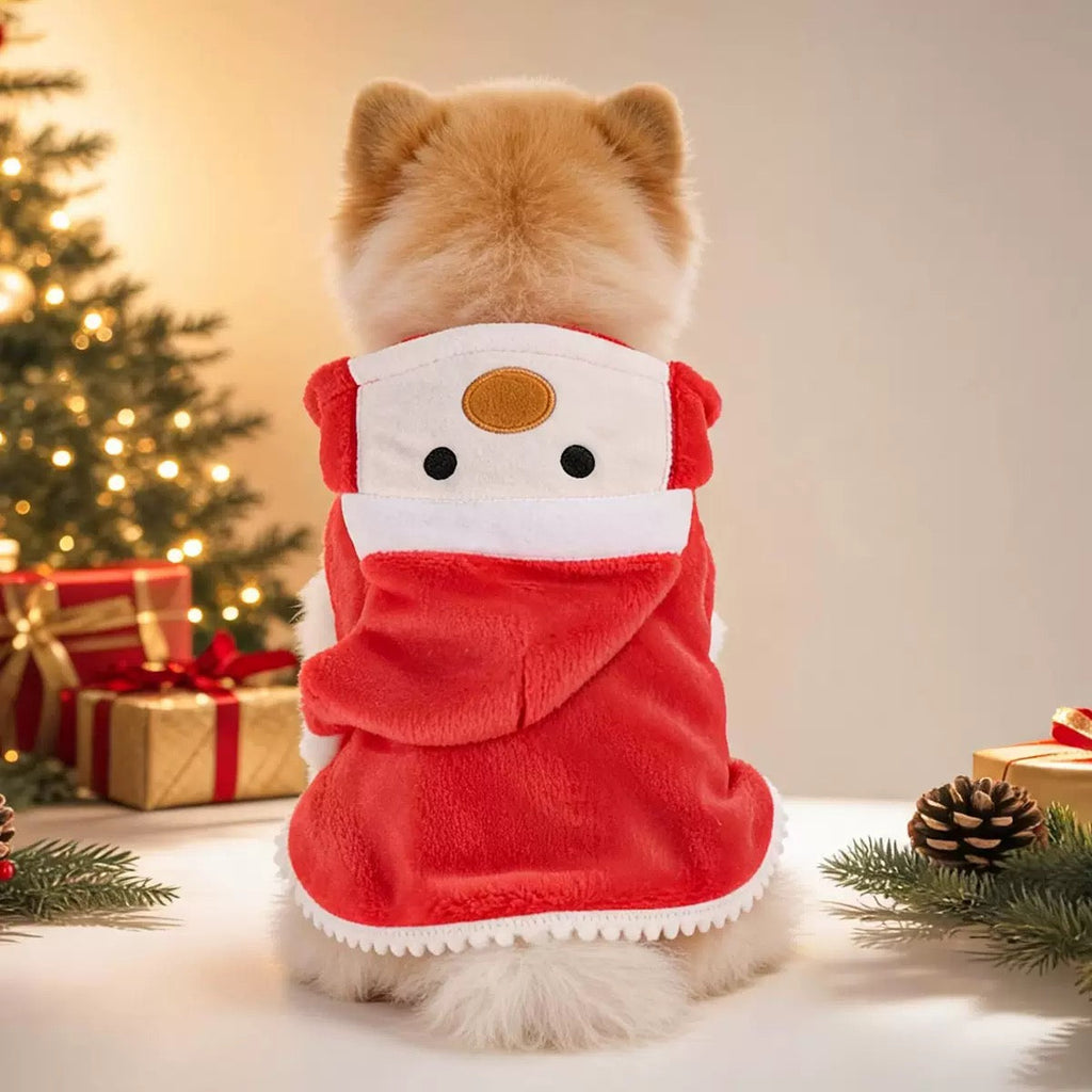 Christmas Santa Tree Elk Dog Cat Cape Coat