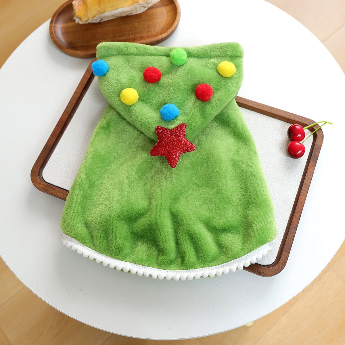 Christmas Santa Tree Elk Dog Cat Cape Coat