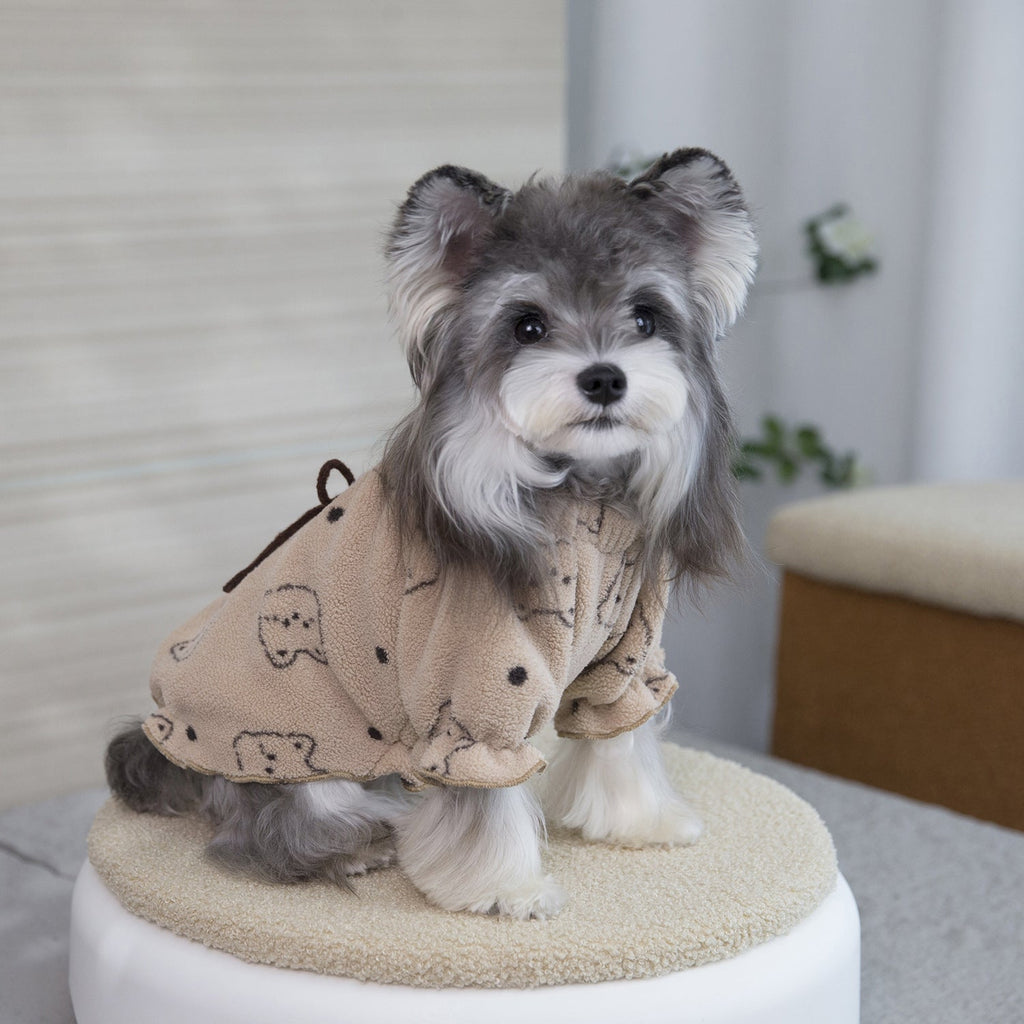 Fleece Soft Bow Two/Four legged Clothes