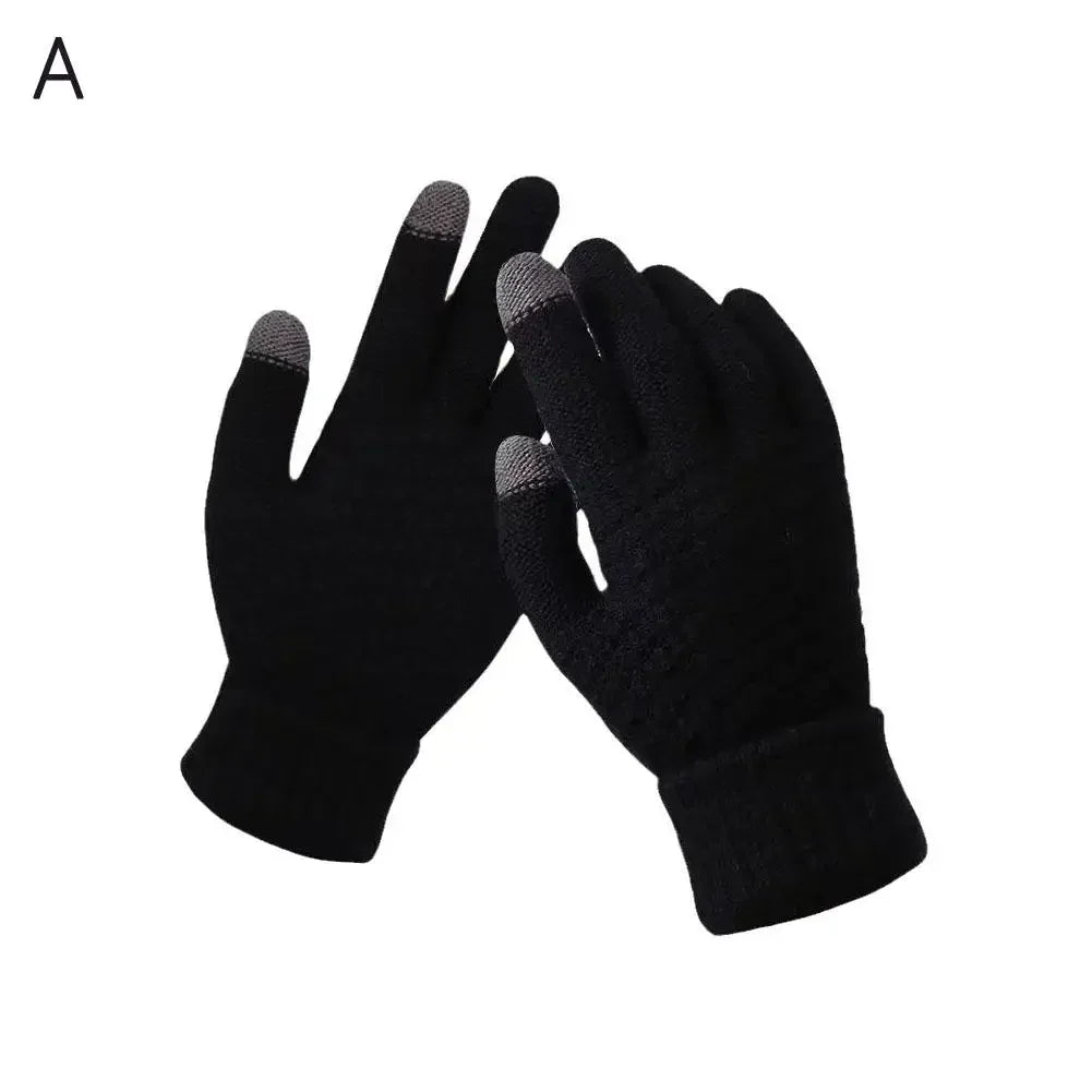 Women's Knitted Thicken Winter Hand Warmer Gloves – 4 Colors