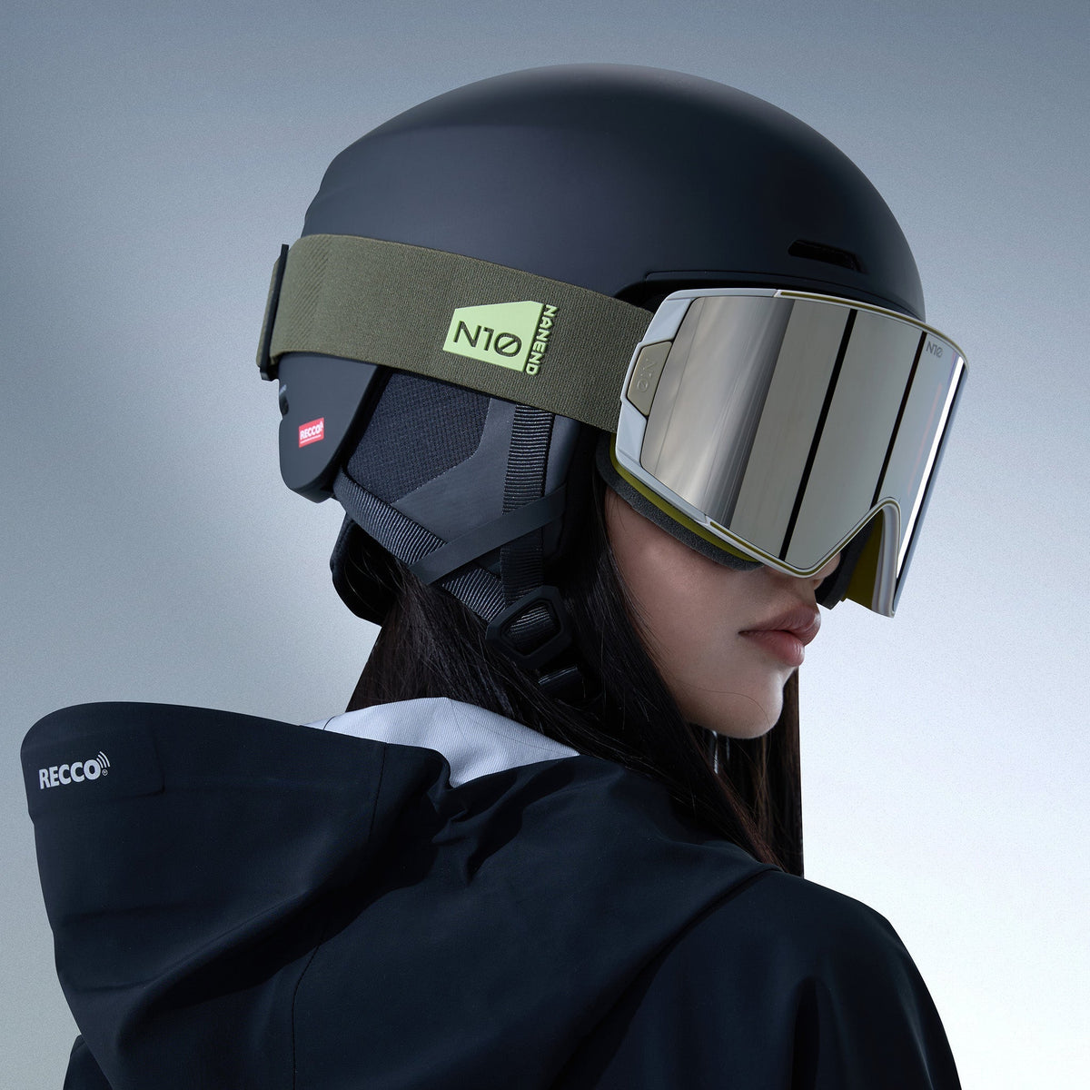 SNAP Master – AXIOPT High-Contrast Anti-Fog Magnetic Side Opening Ski Goggles N10